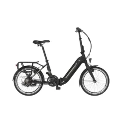 FISCHER E-Bike Pedelec Faltrad Agilo, Rahmenhöhe 36 Cm, 20 Zoll, Akku 374 Wh, Hinterradmotor, Kettenschaltung, LCD Display, Schwarz -Globbervi Verkaufe e23f4e7f91ff208939c6a8ce46e5bd2e