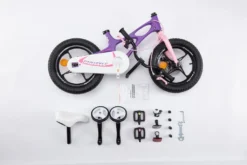 RoyalBaby Kinderfahrrad Jugendfahrrad, Jungen Mädchen Fahrrad 16 Zoll Kinder Fahrrad Mit Magnesium Rahmen & Scheibenbremse & Stützräder Laufrad Kinder Bike Violett -Globbervi Verkaufe e2743cf46a90002caa2ac4b6ff46f99b