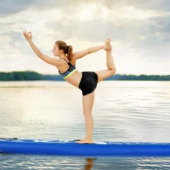 COSTWAY 297x75x16cm SUP Board Aufblasbar Stand Up Paddling Board Inkl. Pumpe Paddel Und Center Finne 6 COSTWAY 297x75x16cm SUP Board Aufblasbar Stand Up Paddling Board Inkl. Pumpe Paddel Und Center Finne -Globbervi Verkaufe e48105c000d60b9973bd9b36c11a39dc