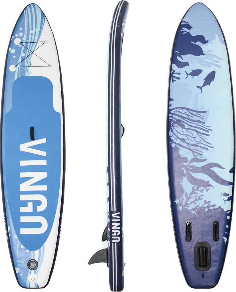 Wolketon 330cm Surfbretter Surfboard Aufblasbares SUP Board Kajak-Sitz Stand Up Paddle Fortgeschrittene Bis 180 Kg Tragkraft£¬330x76x15cm 3 Wolketon 330cm Surfbretter Surfboard Aufblasbares SUP Board Kajak-Sitz Stand Up Paddle Fortgeschrittene Bis 180 Kg Tragkraft£¬330x76x15cm – Bild 3