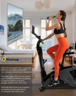 Zipro Erwachsene Magnetisches Fitnessbike Heimtrainer IConsole Rook Bis 150kg, Schwarz, One Size, Einheitsgröße -Globbervi Verkaufe e4cf3b67c61fdbc26532ecb98b6e9d7a