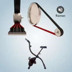 Heimtrainer & Fitness-Fahrrad X-Bike AsVIVA H14 Schwarz -Globbervi Verkaufe e78bfae2e66fab5375548d2dacca74ad