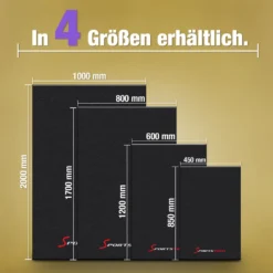 Bodenschutzmatte In Der Größe: 2000 X 1000 X 6 Mm Für Fitnessgeräte Heimtrainer – Sport Multifunktionsmatte, Fitnessmatte In Schwarz Für Mehr Stabilität, Schützt Den Boden, Übungsmatte Für Yoga, Pilates -Globbervi Verkaufe e9360e685bc2dba6b52557ad30382a28