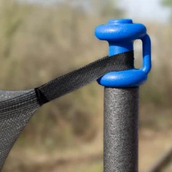 Kinetic Sports Trampolin 8X Endkappen | Universal Netzhaltekappen Abschlusskappen Für Netzstangen Mit Innenliegendem Netz | Set 8 Stück | Ø 25 Mm | Blau -Globbervi Verkaufe e939d2204a6998766a6fbff3a6a75fe2