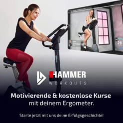 HAMMER Ergometer Cardio Motion BT -Globbervi Verkaufe e97a4bb0c03275156e455ac9253ab132