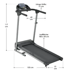 ArtSport Laufband Speedrunner 2000 Klappbar, 10 Km/h, 12 Programme, LCD Display – Heimtrainer Elektrisch 120 Kg Belastbar - Fitnessgerät 500 Watt -Globbervi Verkaufe e992ca76a644515036e0c9f0a739cd1a