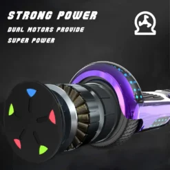 Hoverboards,Hoverboards Kinder,6,5 Zoll Self Balance Scooter,E-Scooter Mit Schönen LED-Lichtern,Bluetooth-Lautsprecher,Geschenk Für Kinder -Globbervi Verkaufe eb64ebd0ed909a74e14a194737464b70