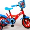 Marvel Kinderfahrräder Jungen Spider-Man 10 Zoll 20 Cm Jungen Über Treppen Rot/Blau