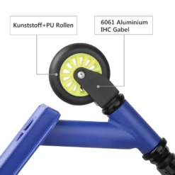 Stunt Scooter Freestyle Tretroller YOLEO Pro Scooter Kickscooter Roller Für Kinder Und Erwachsene Tragfähigkeit: 100 Kg ABEC 7 Steel Y Lenker (blau) -Globbervi Verkaufe eced1222f4462ab4d8e5c42da9ca2175
