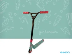 AMIGO Girlpower Mädchen Fußbremse Grün -Globbervi Verkaufe edde7c527b67b758998d6b7adbf6b4c1