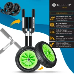 KESSER® Surfwagen Surfboard Transportwagen Für SUP-Board Stand Up Paddle Board Transport Kajakwagen - Klappbar Gepolstert - 10 Zoll PolyurethanReifen Alu - Inkl. 2 Sicherungsgurte, Farbe:Silber / Schwarz, Größe:Einzel 9 KESSER® Surfwagen Surfboard Transportwagen Für SUP-Board Stand Up Paddle Board Transport Kajakwagen - Klappbar Gepolstert - 10 Zoll PolyurethanReifen Alu - Inkl. 2 Sicherungsgurte, Farbe:Silber / Schwarz, Größe:Einzel -Globbervi Verkaufe eea813e89d7a9817006ecf4f28185f04