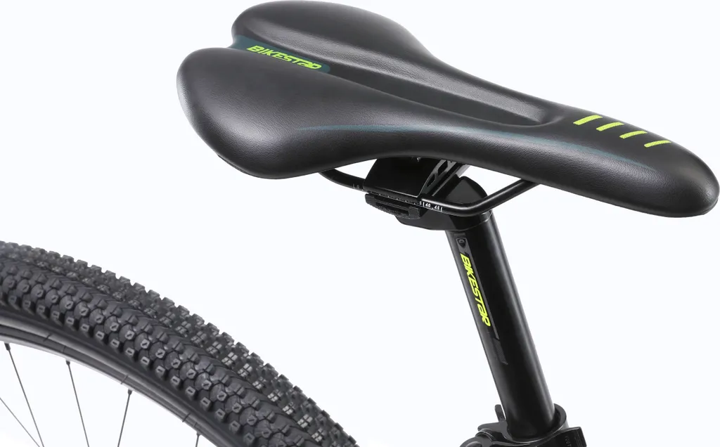 BIKESTAR Vollgefedert Aluminium Mountainbike 27.5 Zoll, 21 Gang Shimano Schaltung Mit Scheibenbremse, 16,5 Zoll Rahmen Fully MTB Erwachsenen- Und Jugendfahrrad, Grün 7 BIKESTAR Vollgefedert Aluminium Mountainbike 27.5 Zoll, 21 Gang Shimano Schaltung Mit Scheibenbremse, 16,5 Zoll Rahmen Fully MTB Erwachsenen- Und Jugendfahrrad, Grün – Bild 7