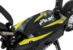EFlux E-Scooter Street 20 - 500 W - 20 Km/h - E-Scooter Mit Straßenzulassung Klappbar - Keine Helmpflicht - 30 Km Reichweite - 36 Volt - 12 Ah Akku - Easy Fold Mechanismus - Mit Komfortablen Sitz Höhenverstellbar Und Abnehmbar - LED Scheinwerfer - EEC (COC) Zulassung Mit Versicherungskennzeichen Für Mofa Bis 25 Km/h - Scooter - Erwachsene - Elektroroller - Elektrischer Roller -Elektro - Roller - Elektroscooter - (Schwarz) -Globbervi Verkaufe ef322c03ec4357f1bc11e9791ad19b6e
