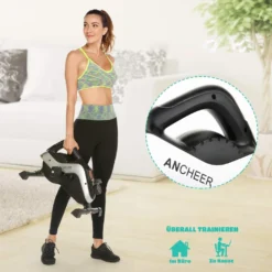 Ancheer Mini Pedaltrainer, Büro Heimtrainer Fitness Bike, Arm- Und Beintrainer, Minifahrrad, 10 Widerstandsstufen, Mit LCD Display -Globbervi Verkaufe ef6c5ff88f7e3ad94f95cf3a595368bd