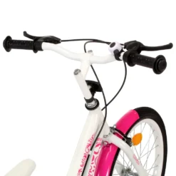 VidaXL Kinderfahrrad 24 Zoll Rosa Und Weiß -Globbervi Verkaufe ef80a8422a67e3ccaec8c43ce3b6e043