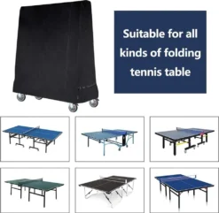 Tischtennisplatte Wasserdicht Outdoor Indoor Winddicht UV-Schutz 165 X 70 X 185cm,Schwarz 10 Tischtennisplatte Wasserdicht Outdoor Indoor Winddicht UV-Schutz 165 X 70 X 185cm,Schwarz -Globbervi Verkaufe efb8bf56d1d68174a934c349a6ff8761