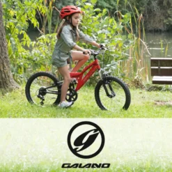 Galano FS180 Kinderfahrrad 6 Gang 18 Zoll Ab 5 Jahre 115 - 130 Cm Mountainbike Fully Für Jungen Und Mädchen MTB Fahrrad Fullybike -Globbervi Verkaufe f03883fdb7ee542341890fd5f16c0549