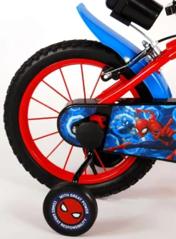 Kinderfahrrad Marvel Spider-Man 14 Zoll Rot/Blau Mit 2 Felgenbremsen, Stützrädern, Trinkflasche 13 Kinderfahrrad Marvel Spider-Man 14 Zoll Rot/Blau Mit 2 Felgenbremsen, Stützrädern, Trinkflasche -Globbervi Verkaufe f1cea72c56547dc3efed92277af0bdac