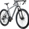 Galano Road Cross Crossrad Fitnessbike 29 Zoll 170 - 195 Cm Gravel Bike Für Damen Und Herren 14 Gang Crossfahrrad Fitnessrad Fahrrad Scheibenbremsen