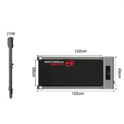 HOME FITNESS CODE Laufband, Tragbares Untertisch-Laufband, Schlankes Laufband Mit Fernbedienung Und LCD-Display Für Heimbüro, Fitnessstudio, Installationsfrei, X20E00H009 -Globbervi Verkaufe f2d13c1732bdb6d4776d6e0915a8cea8