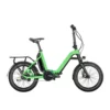 VICTORIA Elektro-Faltrad "eFolding 7.2" Mod. 22, Unisex, 20", Speed Green, 5-Gang SHIMANO "Nexus" LL, 46cm