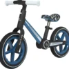 Skiddoü Laufrad Ronny 12 Zoll Räder Aluminium-Rahme Höhenverstellbar Lenkradschloss Balance Bike Einheitsgröße Retro Design Blau