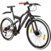 Galano Volt DS Mountainbike Fully Ab 160 Cm Jugendfahrrad 26 Zoll Fahrrad 21 Gang MTB Für Jungen Und Mädchen Jugendrad