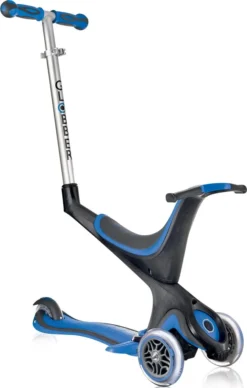 Scooter Kinderroller Dreirad Laufrad Globber Evo Comfort 5in1 Blau -Globbervi Verkaufe f3df891a07418a3e1564ce8d6f1bb461