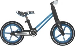 Skiddoü Laufrad Ronny 12 Zoll Räder Aluminium-Rahme Höhenverstellbar Lenkradschloss Balance Bike Einheitsgröße Retro Design Blau -Globbervi Verkaufe f4983e0d2f2e8d3fc9077cc0795f78fe