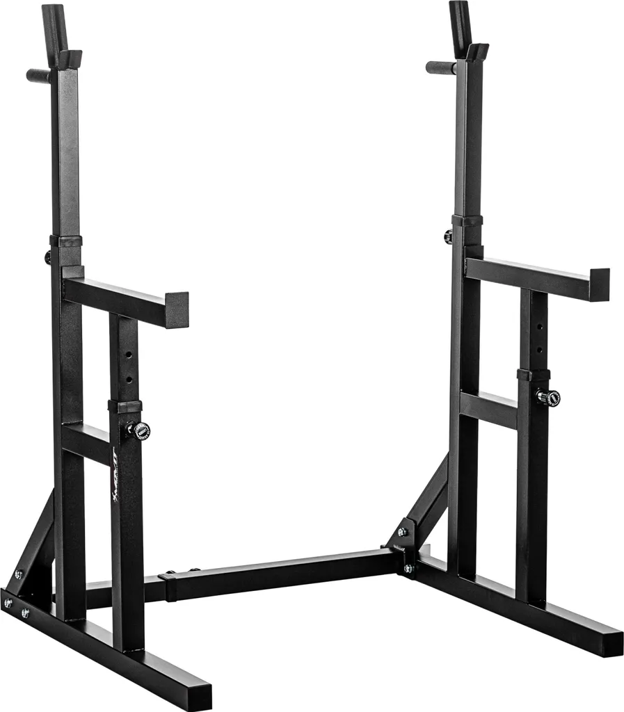 MOVIT Squat Rack PRO Langhantel-Ablage Homegym Hantel-Ständer Heimtrainingsgerät 1 MOVIT Squat Rack PRO Langhantel-Ablage Homegym Hantel-Ständer Heimtrainingsgerät