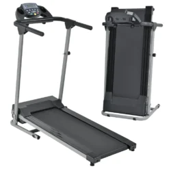ArtSport Laufband Speedrunner 2000 Klappbar, 10 Km/h, 12 Programme, LCD Display – Heimtrainer Elektrisch 120 Kg Belastbar - Fitnessgerät 500 Watt