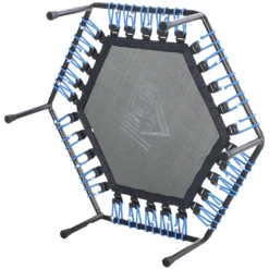 HOMCOM Fitness-Trampolin, Trampolin Für Joga, Gartentrampolin, Stahl+PP, Blau, 101 X 101 X 33 Cm -Globbervi Verkaufe f5d063a4cae447a23069c44168c60302