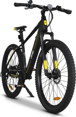 Jeep Mountain E-Bike MHR 7000. 27,5' Laufräder, Shimano Tourney 7-Gang Kettenschaltung, Black