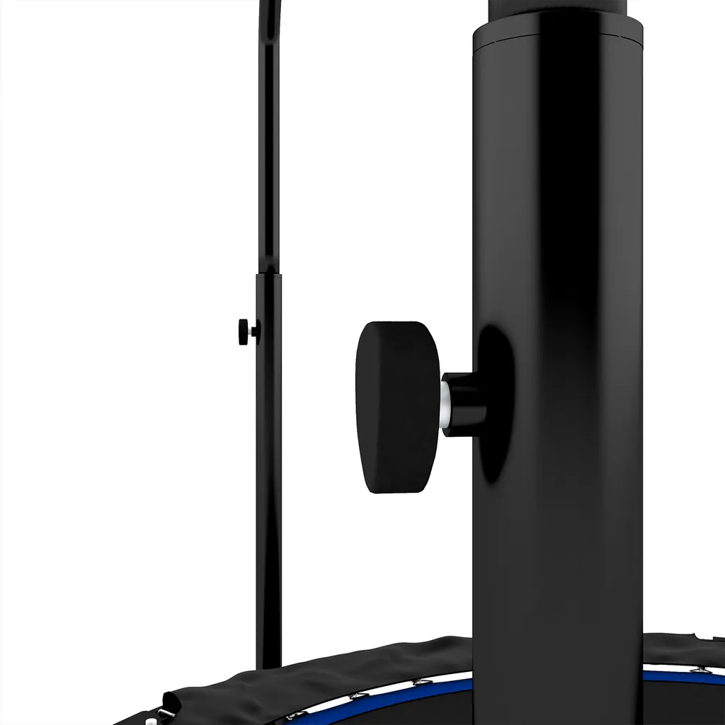 Physionics® Fitness Trampolin - Ø 101 Cm, Höhenverstellbarer Haltegriff, Bis 150 Kg, Klappbar - Mini-Trampolin, Aerobic Trampolin Für Erwachsene Und Kinder, Indoor, Jumper, Rebounder 12 Physionics® Fitness Trampolin - Ø 101 Cm, Höhenverstellbarer Haltegriff, Bis 150 Kg, Klappbar - Mini-Trampolin, Aerobic Trampolin Für Erwachsene Und Kinder, Indoor, Jumper, Rebounder – Bild 12