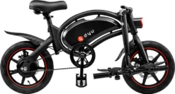 DYU D3F, 14Zoll Smart Elektrofahrrad, Faltbares E-bike, LED-Nachtlicht, Stadt-Elektrofahrrad, 250 W/36V/10Ah, Höchstgeschwindigkeit 25km/h, Höchstlast 120kg, Unisex, Schwarz -Globbervi Verkaufe f8e2751be639202b0de4d07c70da1b5f