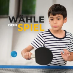 Slazenger Tischtennisplatte Spyder Air - 240 X 120 X 63,5 CM - Leicht Und Kompakt - Mehrere Spiele - Ping Pong Und Tischtennis -Globbervi Verkaufe f9040650f614915db6e760b6e3e33e3b