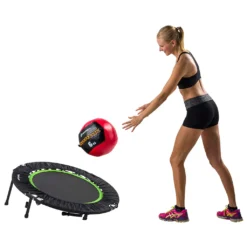 Tunturi Erwachsene Klappbares Fitness Trampolin Ø 104cm Mit Stange Und Randabdeckung / Jumping Fitness Trampolin / Rebounder -Globbervi Verkaufe fa3467ce9441feb15cd6252d01f1d45e