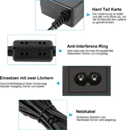 Speed 42V 2A E-Bike Akku Ladegerät Für 36V 10AH E-Bike Akku 3-polig -Globbervi Verkaufe fb121282d846b508545597f6620fe1a1