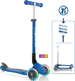 Globber Sport Scooter PRIMO FOLDABLE, Leuchtrollen, Navi-blau Roller Scooter Schnäppchenoutdoor Spielzeugknaller Ztghh Bfsport Bffahrzeuge Sportauswahl Fahrzeugauswahl Ausgewoutdoor -Globbervi Verkaufe fb679eadc853df70fb26c767a5b5dbd8