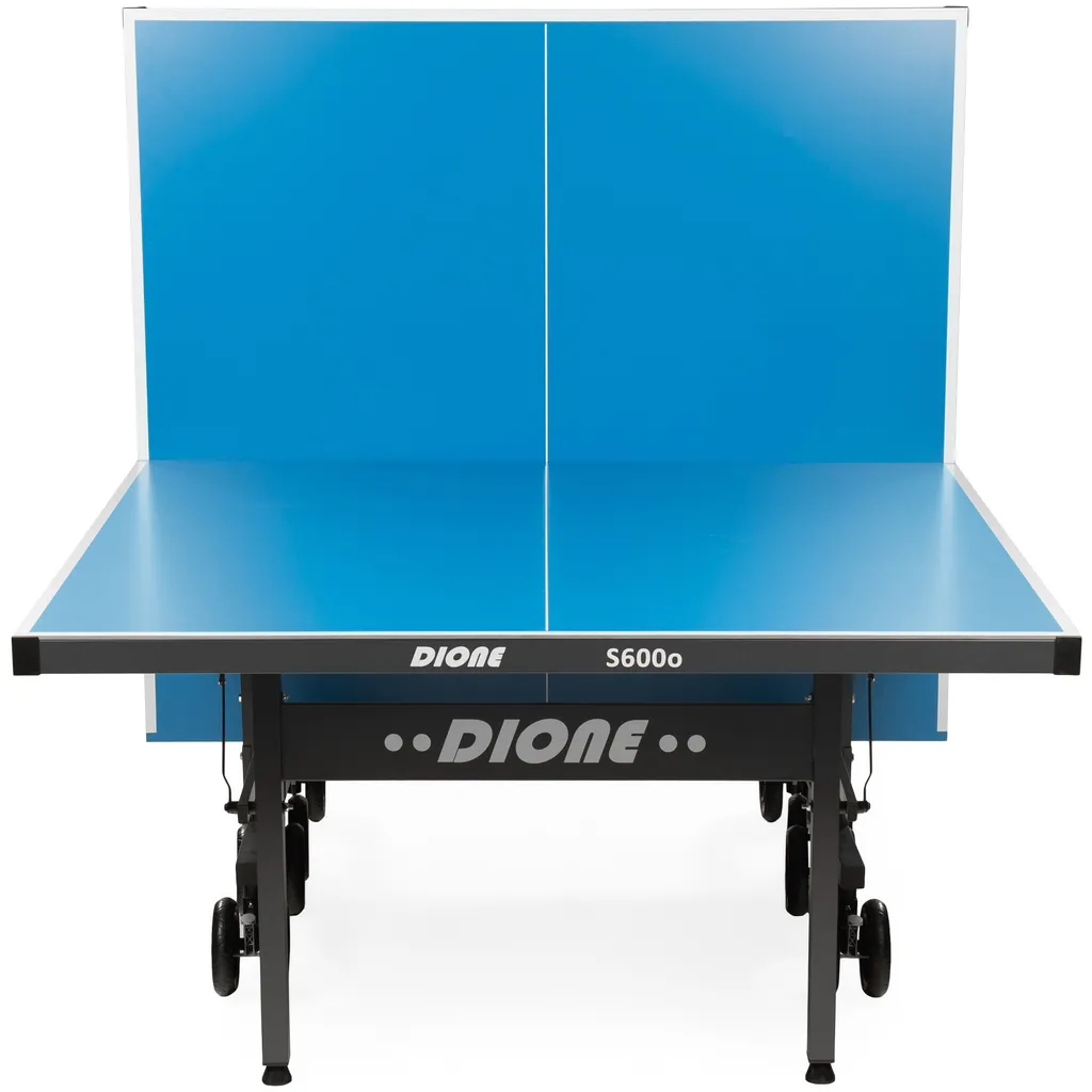 Dione Tischtennisplatte S600o Outdoor - 6mm Top - Tischtennistisch Blau TT-Platte Klappbar Für Draußen - 95% Vormontiert 3 Dione Tischtennisplatte S600o Outdoor - 6mm Top - Tischtennistisch Blau TT-Platte Klappbar Für Draußen - 95% Vormontiert – Bild 3