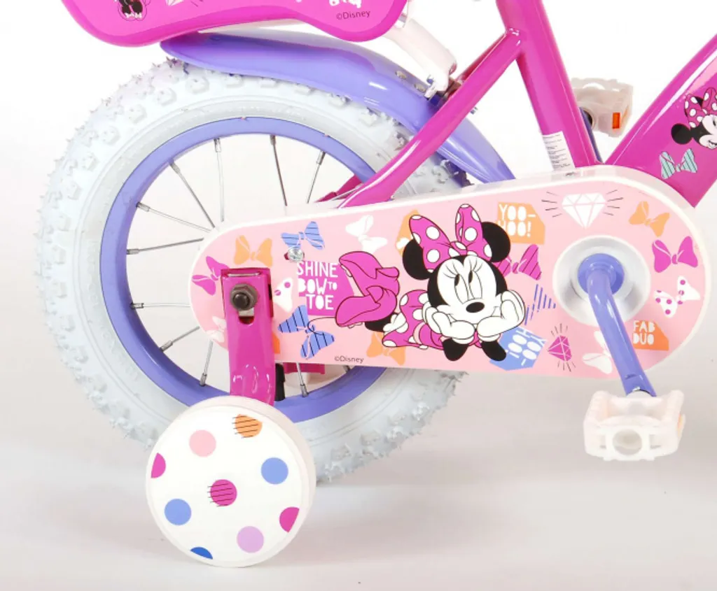 Disney Minnie-Maus 12 Zoll 21,5 Cm Mädchen Untersetzerbremse Rosa / Lila 10 Disney Minnie-Maus 12 Zoll 21,5 Cm Mädchen Untersetzerbremse Rosa / Lila – Bild 10