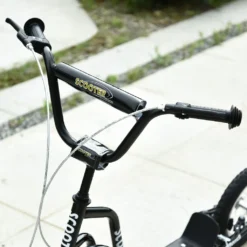 HOMCOM Kinderroller Lenker Verstellbar Scooter Tretroller Cityroller Kinder Roller Kickboard Mit Luftreifen 12 Zoll Ab 5 Jahre Schwarz 120 X 58 X 75-80 Cm -Globbervi Verkaufe fc71a55bf44127fef3f75f113d0714c8