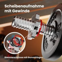 Hop-Sport Hantelbank Kraftstation HS-1080 Mit 39 KG Hantelset Langhantel Gewichte 4x5 Kg; 4x2,5 Kg 15 Hop-Sport Hantelbank Kraftstation HS-1080 Mit 39 KG Hantelset Langhantel Gewichte 4x5 Kg; 4x2,5 Kg -Globbervi Verkaufe fc9e123b67d16234056357e648d60ce9 1