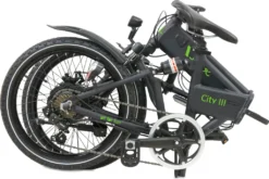 LLobe E-Bike 20" Alu Faltrad City III Black, Batterie 36V/10,4Ah, 7-Gang Shimano -Globbervi Verkaufe fd09cb67f0217113c42797172948b80f