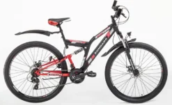 Zündapp Blue 5.0 28 Zoll Fully Mountainbike Full Suspension, Rahmengrösse: 48 Cm, Farbe: Schwarz/rot -Globbervi Verkaufe fd40ce06bedaccedec507f2f6f130d45