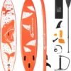 COSTWAY 320x76x15cm Stand Up Paddling Board SUP Board Aufblasbar Mit Sicherheitsleine Paddel Pumpe Center Finne Rucksack & Reparaturset