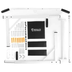 Klimmzugstange Mit Dip Station 3 In 1 - PROFI / Weiß - Multifunktional, Wandmontage - STM -Globbervi Verkaufe fec8d05212a347c02e01624d7b7bb112