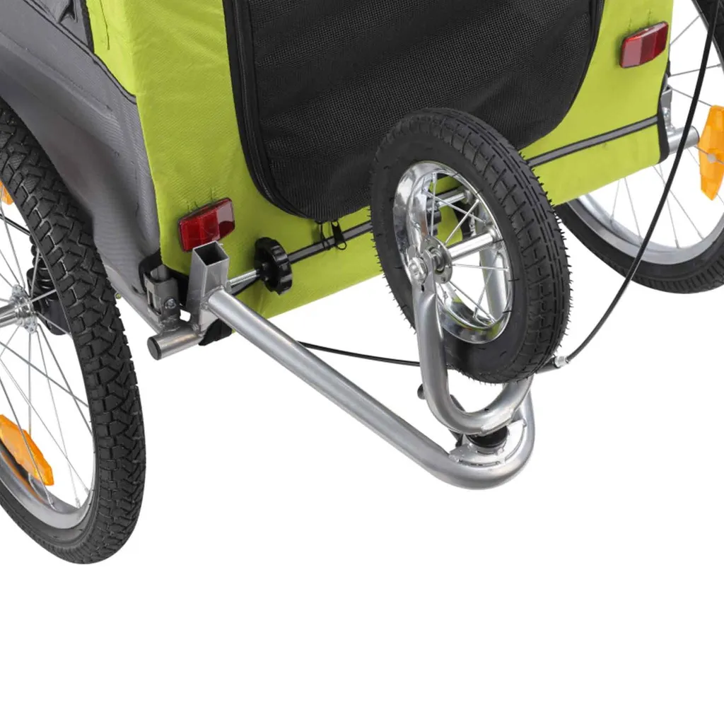 Zoomundo 3in1 Hundeanhänger Fahrradanhänger Hundejogger Für Hunde - LUCKY In Grün 8 Zoomundo 3in1 Hundeanhänger Fahrradanhänger Hundejogger Für Hunde - LUCKY In Grün – Bild 8